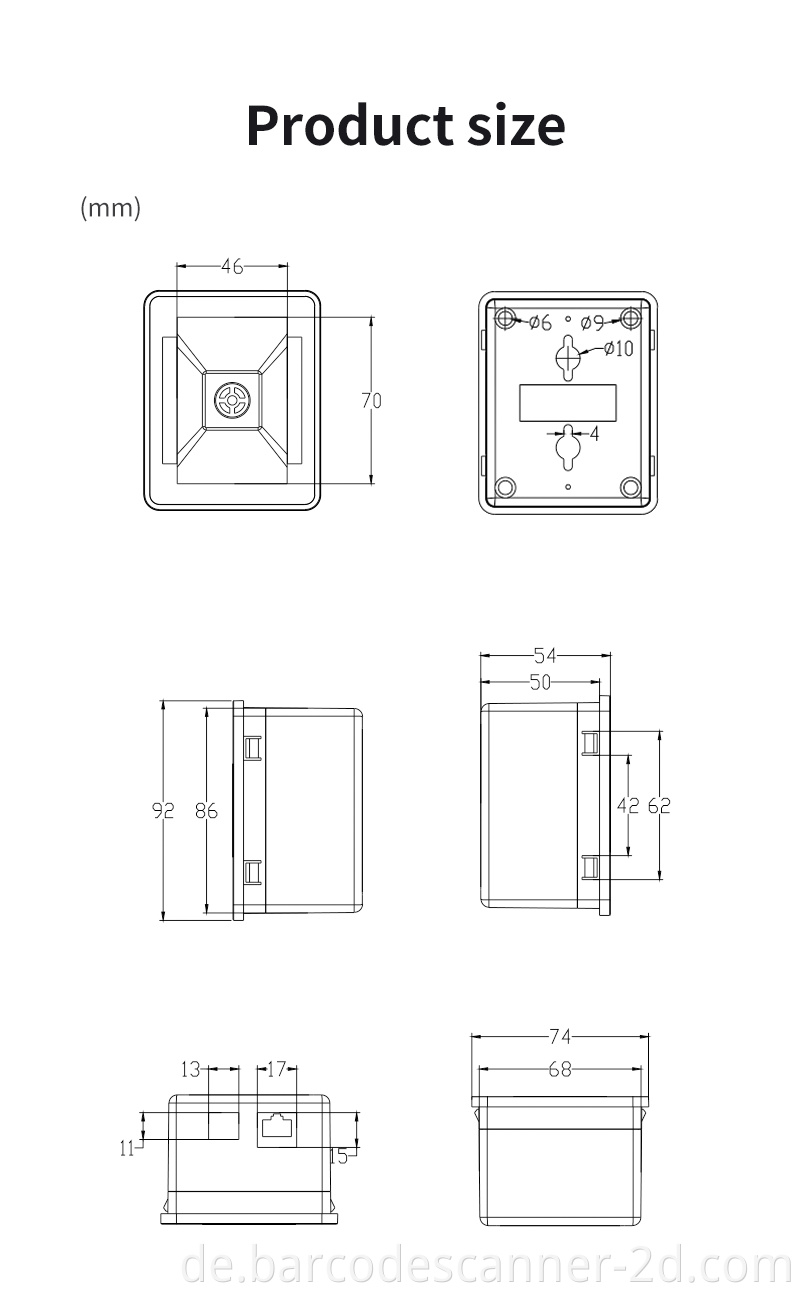 Barcode Scanner Module 